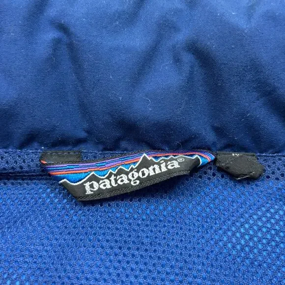 Vintage 80s 90s Patagonia Shell Hidden Hood Jacket Men's Medium Gorpcore